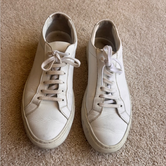 Original Leather Achilles Low in White Common Projects women’s - Picture 9 of 9